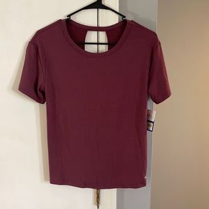Joy lab maroon workout top